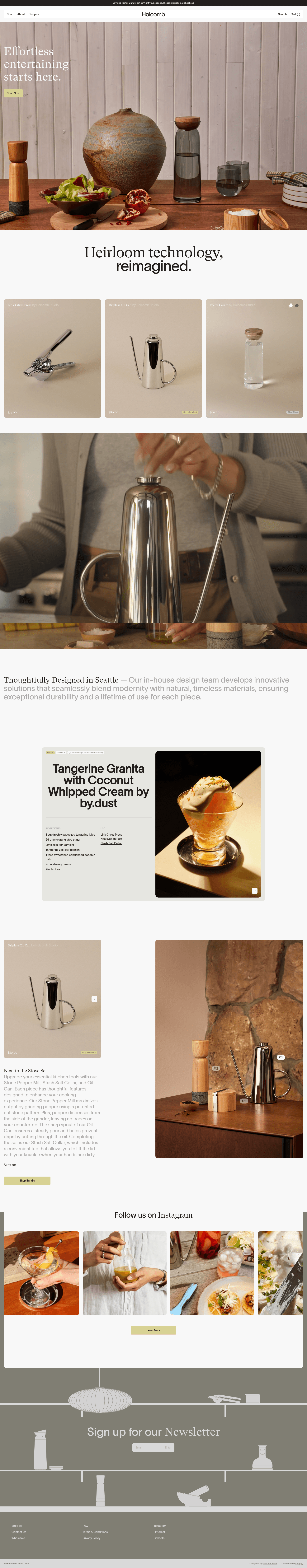 Holcomb Studio — vue bureau