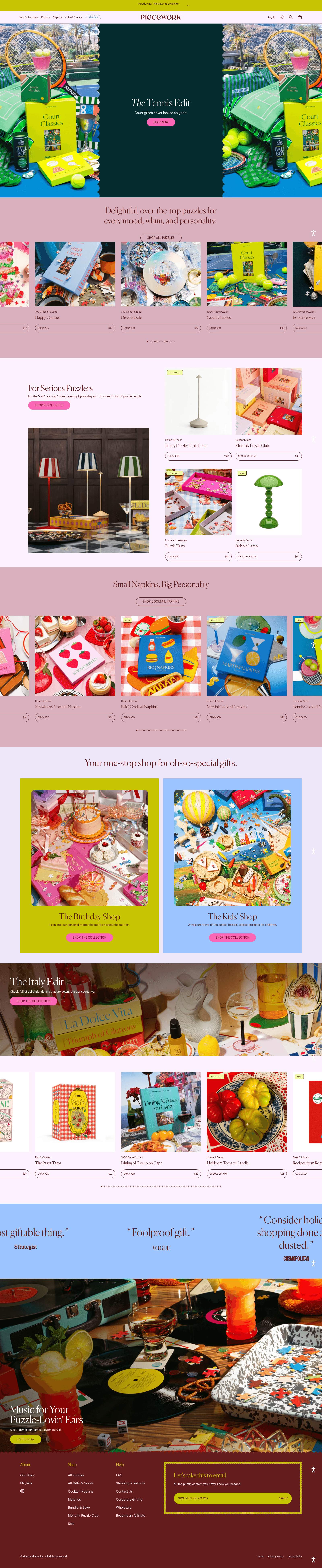 Piecework Puzzles desktop screenshot