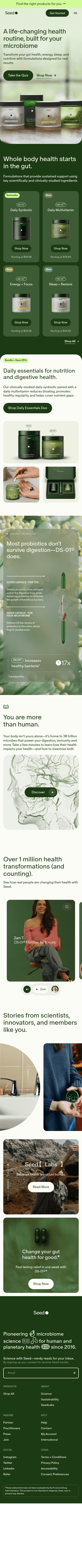 Seed mobile screenshot