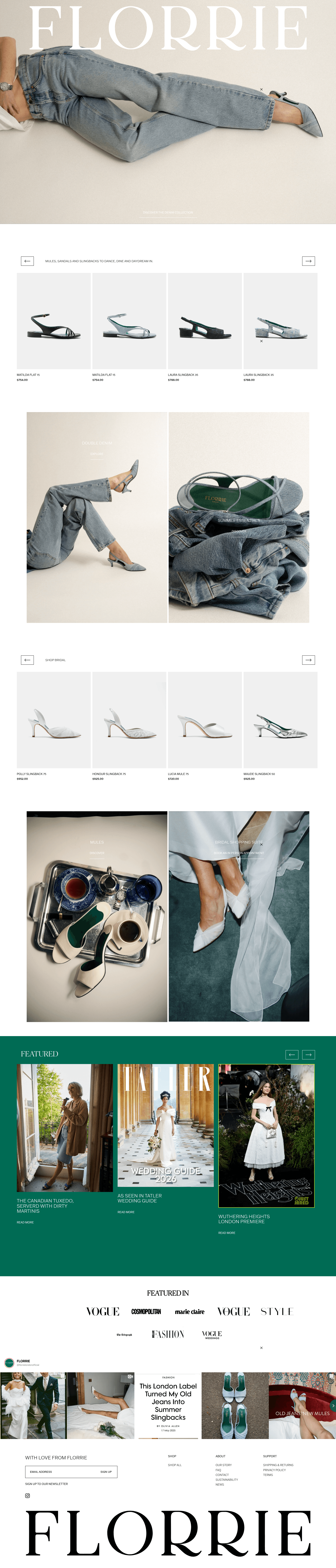Florrie London desktop screenshot