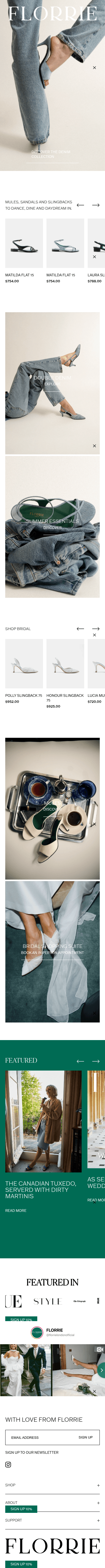 Florrie London mobile screenshot