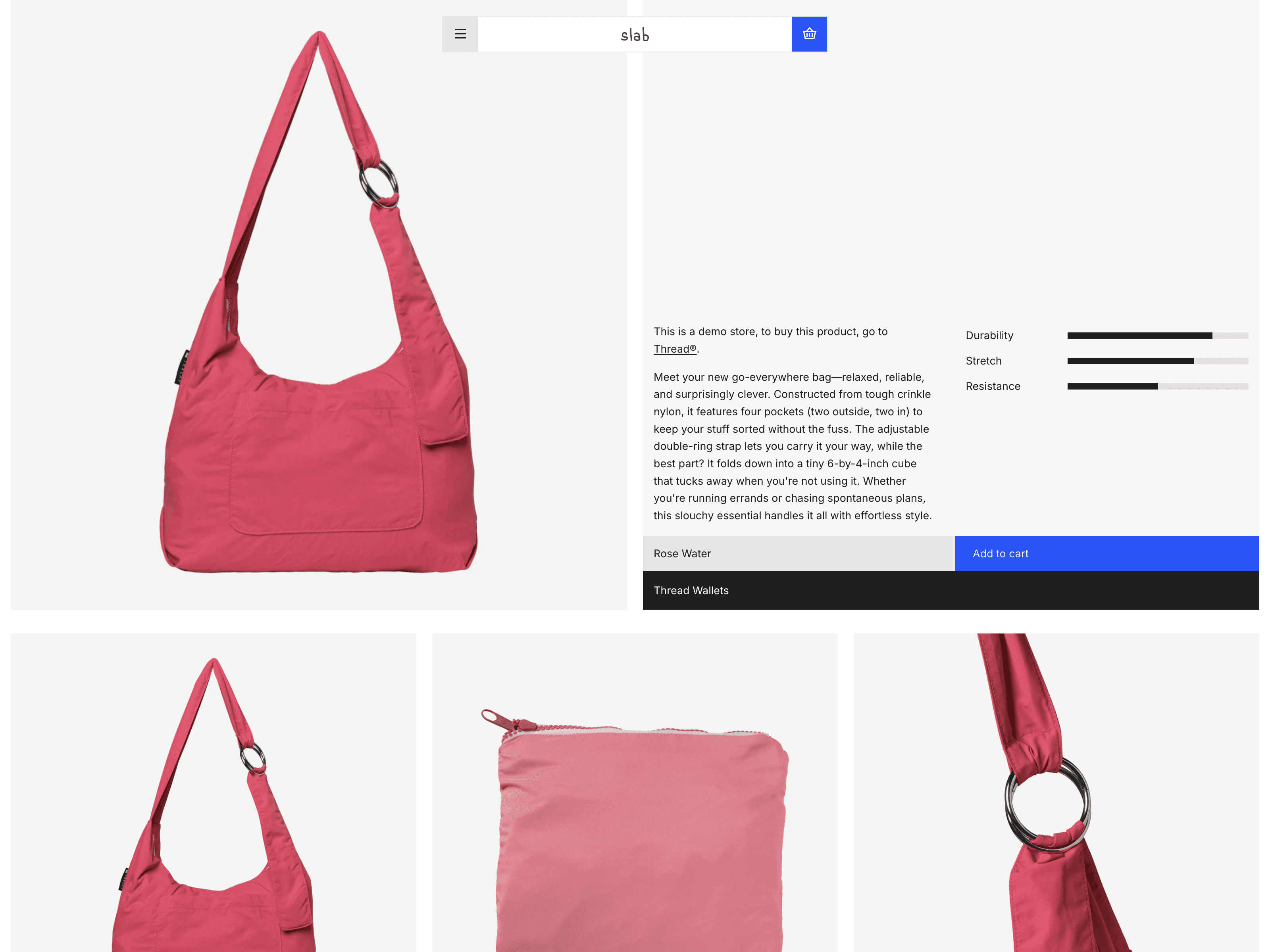 Star — desktop view
