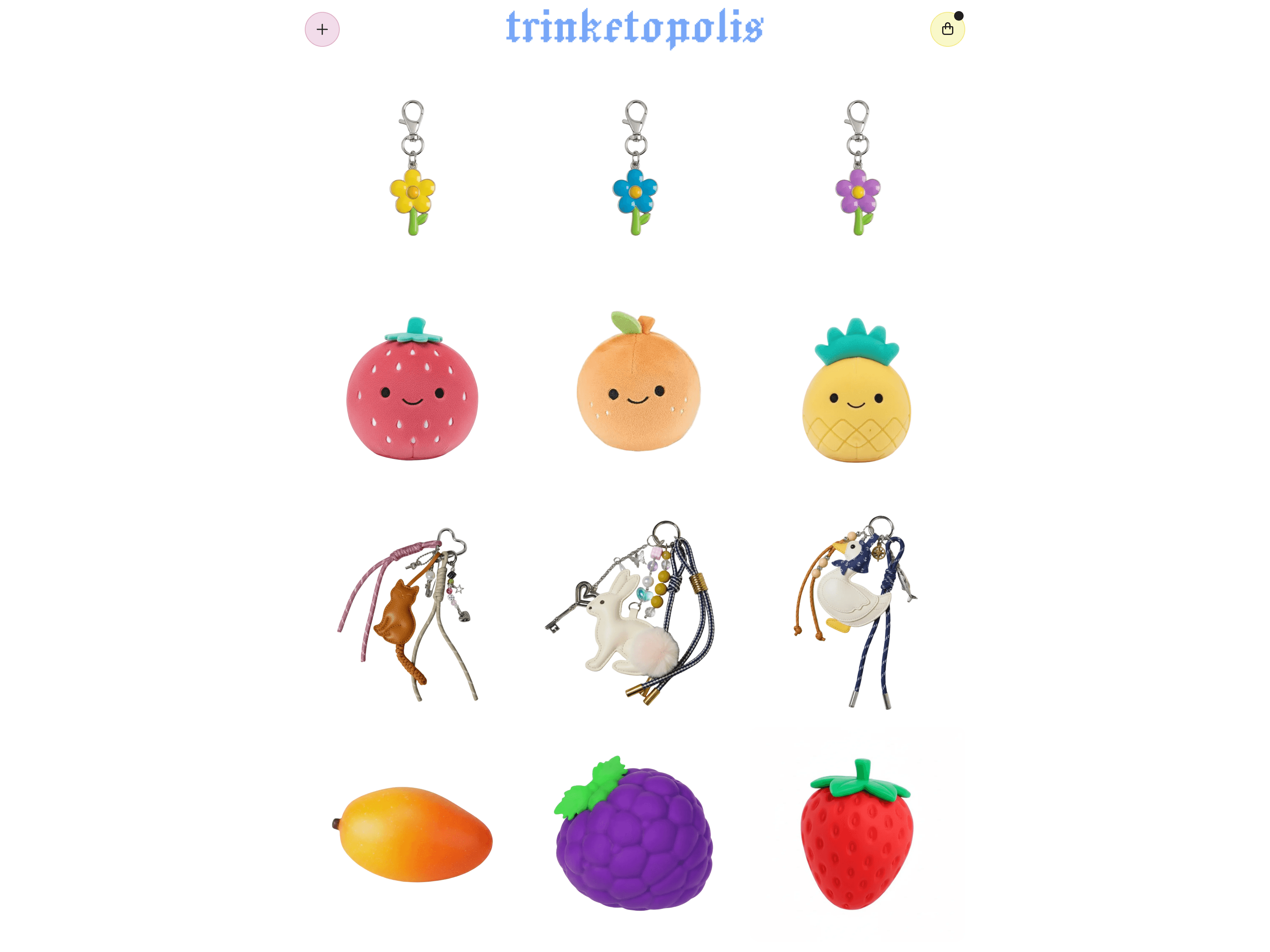 Trinketopolis — desktop view