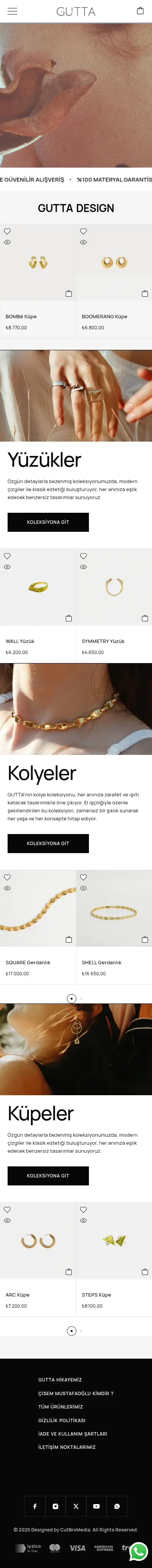 GUTTA DESIGN mobile screenshot