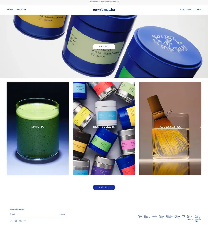 Rocky's Matcha desktop screenshot