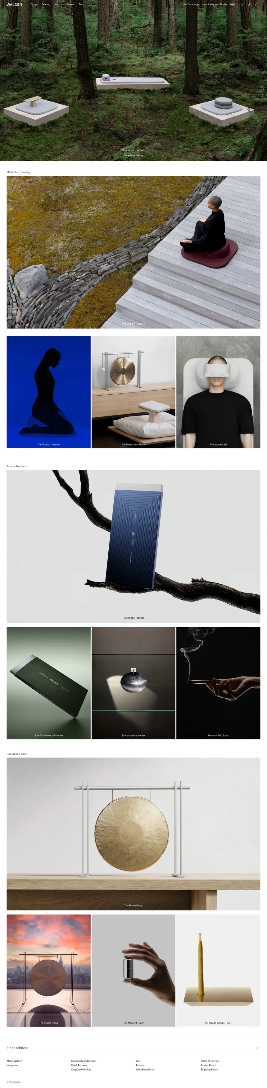 Walden desktop screenshot