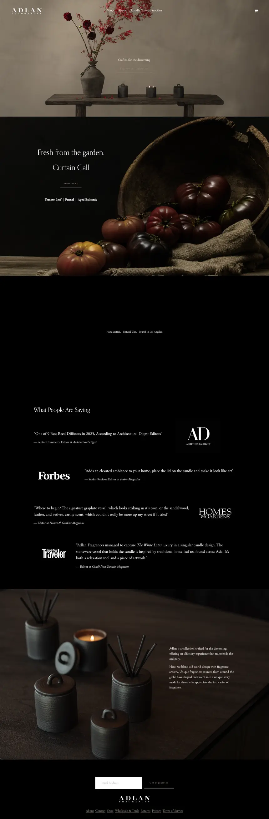 Adlan Fragrances desktop screenshot